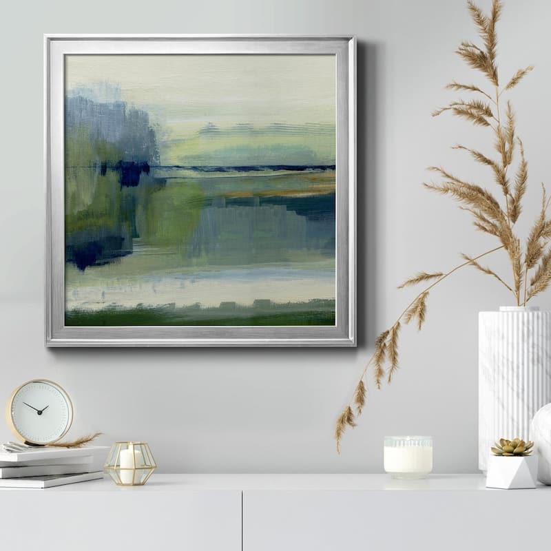Glistening Meadow Detail I-Premium Framed Canvas - Ready to Hang