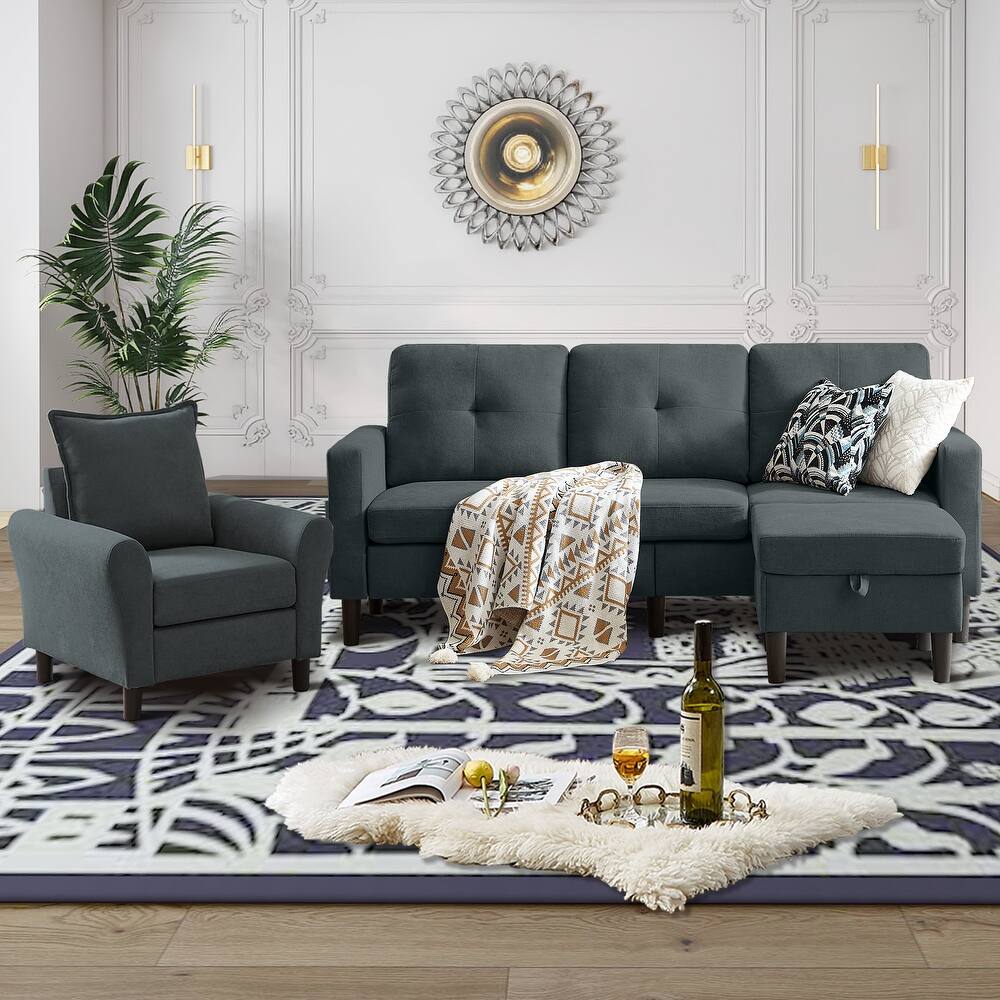3 Pieces Living Room Sets