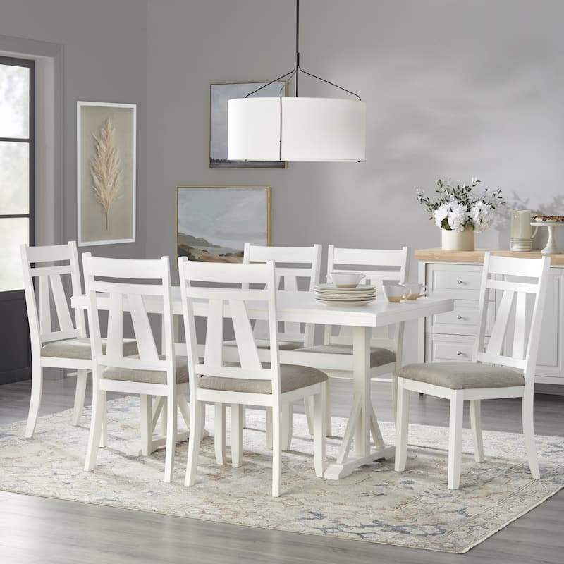 Lifestorey Miller Solid Wood Dining Chairs (Set of 2)
