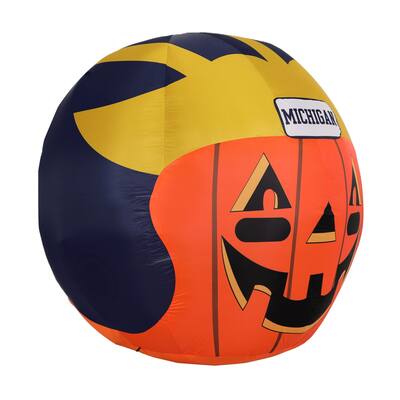 NCAA Michigan Wolverines Inflatable Jack O' Helmet - Michigan Wolverines