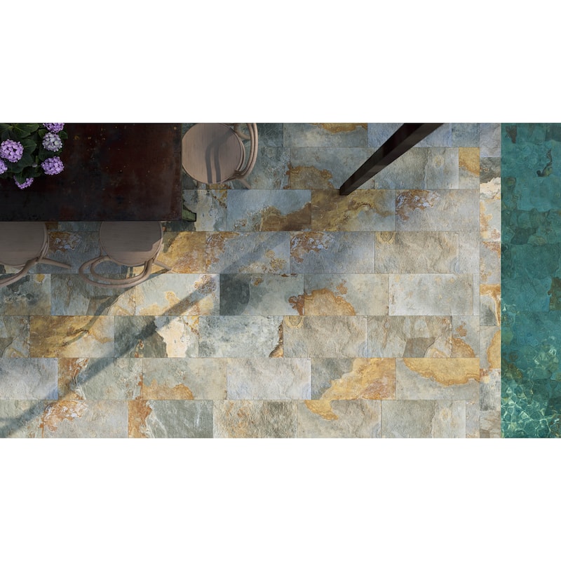 Industry 12x24 Thailand Green porcelain tile (15.5 sq ft case) - 12 x 12