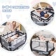 preview thumbnail 11 of 28, Costway Portable Baby Playard Nursery Center Crib with Hanging Toys & - See Details