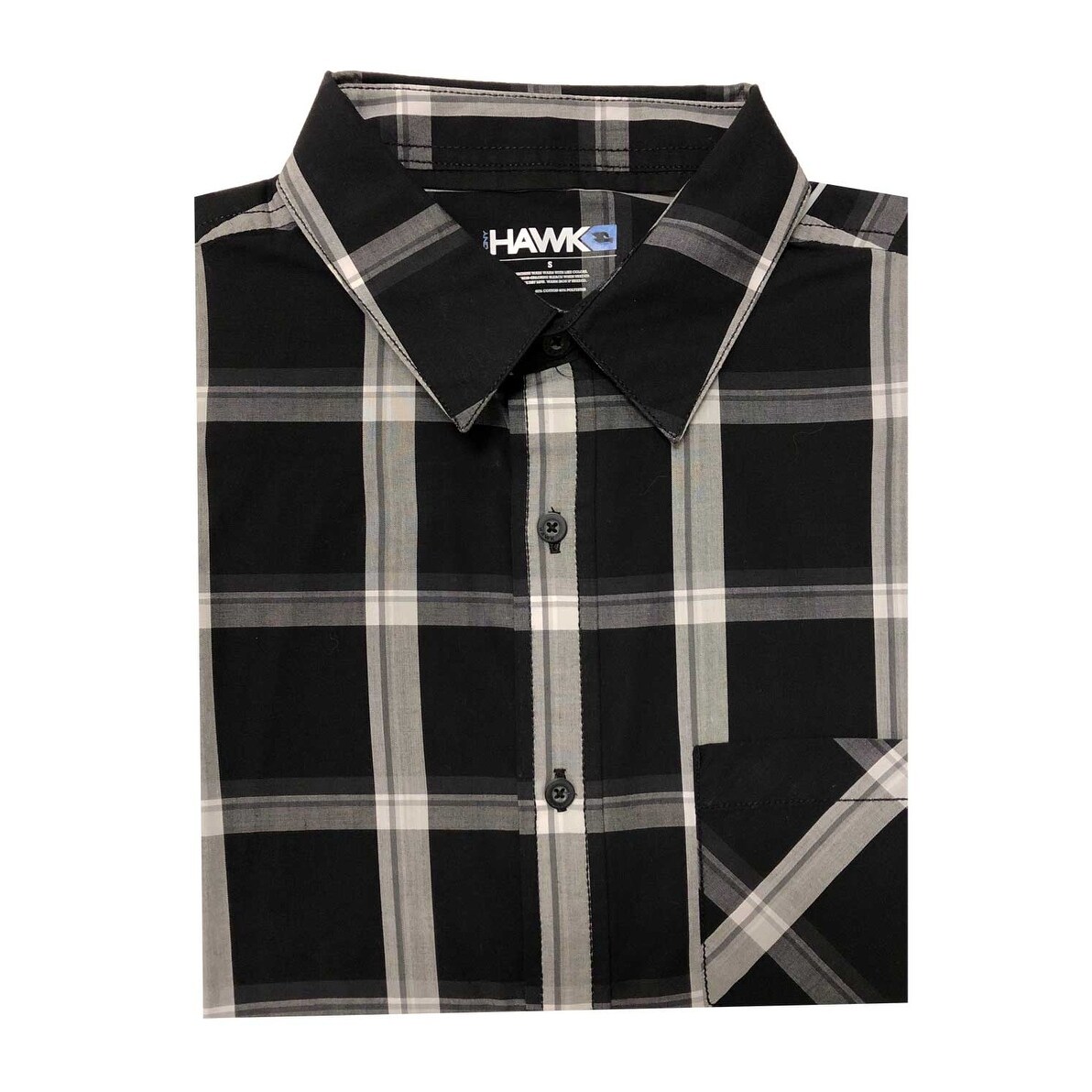 Shop Tony Hawk Men S Short Sleeve Button Down Plaid Shirt Small