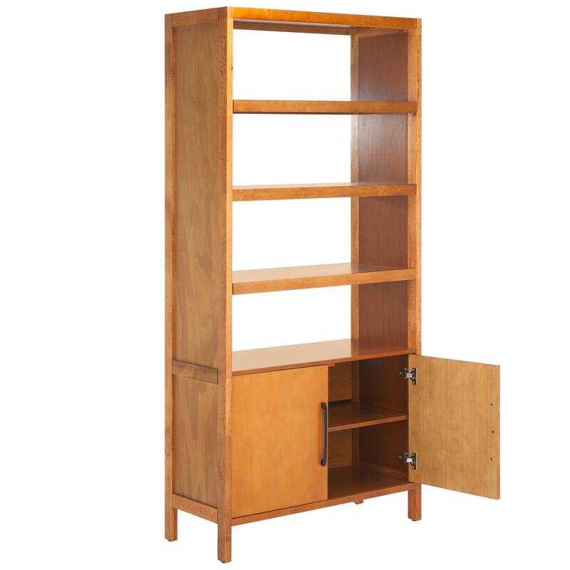 SEI Furniture Mainebury Bookcase Storage Shelf - 35"W x 16"D x 74"H