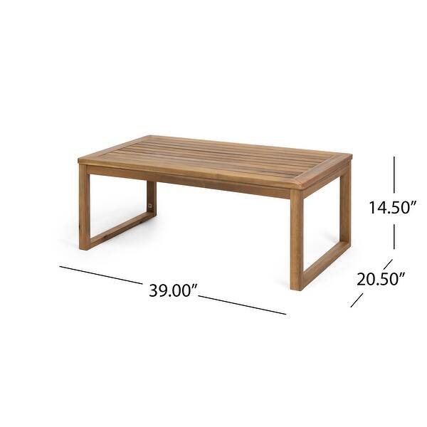 Samwell Acacia Wood Outdoor Chat Set by Christopher Knight Home Bed Bath & Beyond 31432679