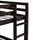preview thumbnail 12 of 22, Solid Wooden , Solid Rubber Wooden Twin over Twin Loft Bed with Ladder ,Upper and Bottom Bed Platforms crafted