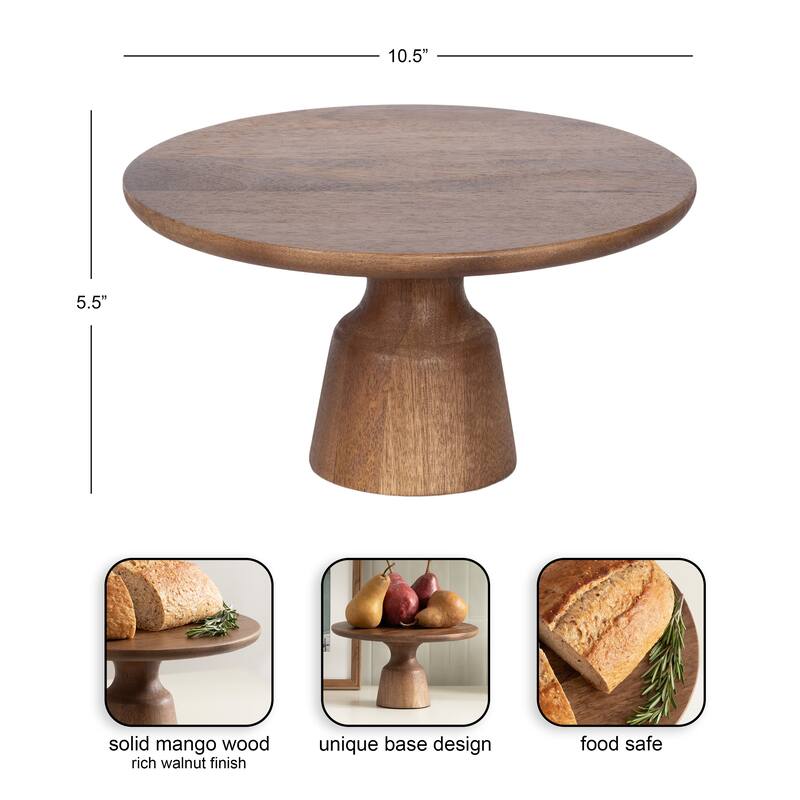 Kate and Laurel Anjana Round Cake Stand