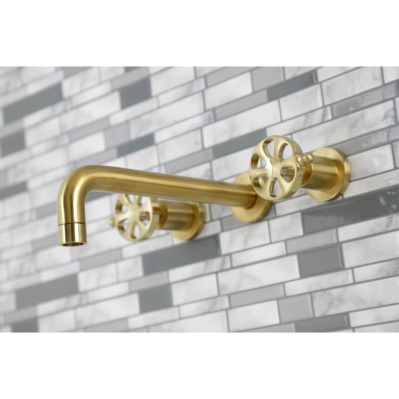 Belknap 3-Hole Wall Mount Roman Tub Faucet