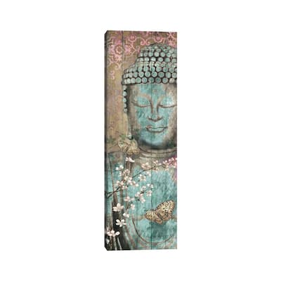 iCanvas "Floriental Buddha" by Conrad Knutsen Canvas Print