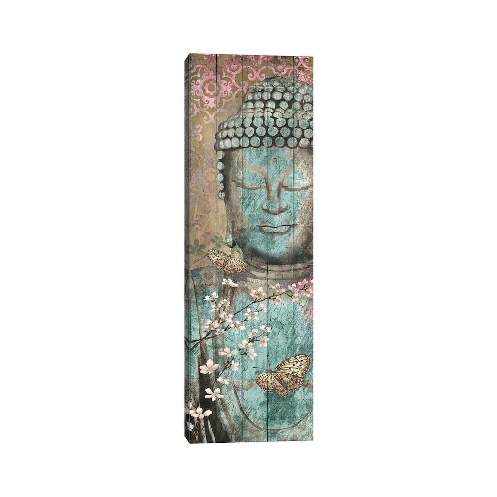 iCanvas "Floriental Buddha" by Conrad Knutsen Canvas Print