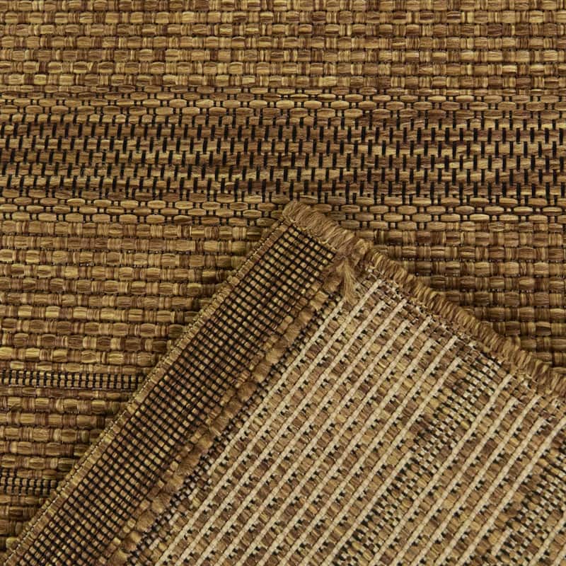 Errett Striped Indoor/Outdoor Area Rug