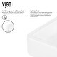 preview thumbnail 6 of 12, VIGO Petunia 23"L x 16"W MatteStone Vessel Sink and Cornelius Wall Mount Faucet Set