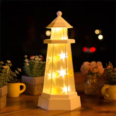 Acrylic LED Christmas Tree Night Light Holiday Decoration