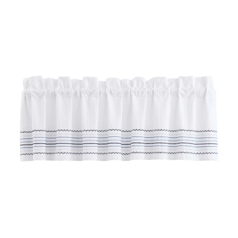 J. Queen New York Bayside Window Straight Valance