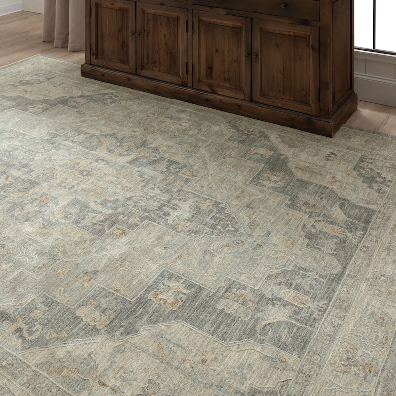 Karastan Kumra Ornamental Medallion Area Rug