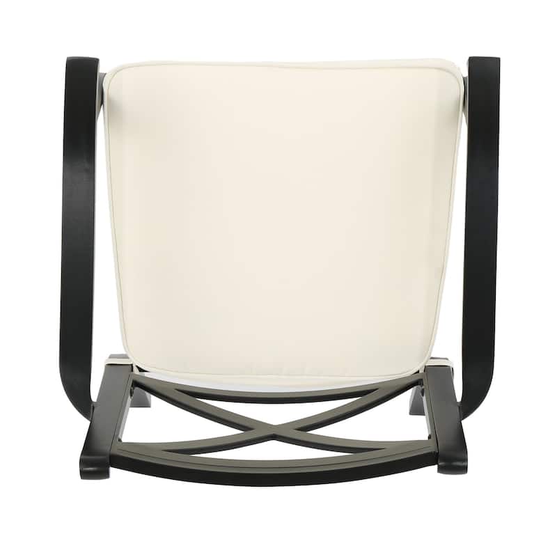 Outdoor Aluminum Dining Chairs Set Of 2