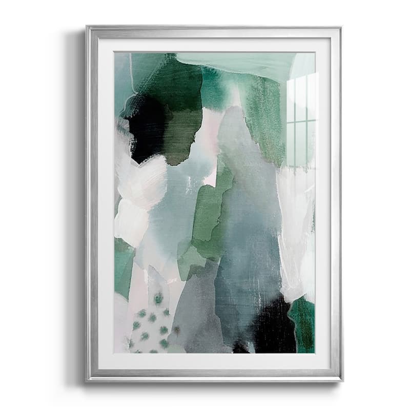 Turquoise Waters I Premium Framed Print - Ready to Hang