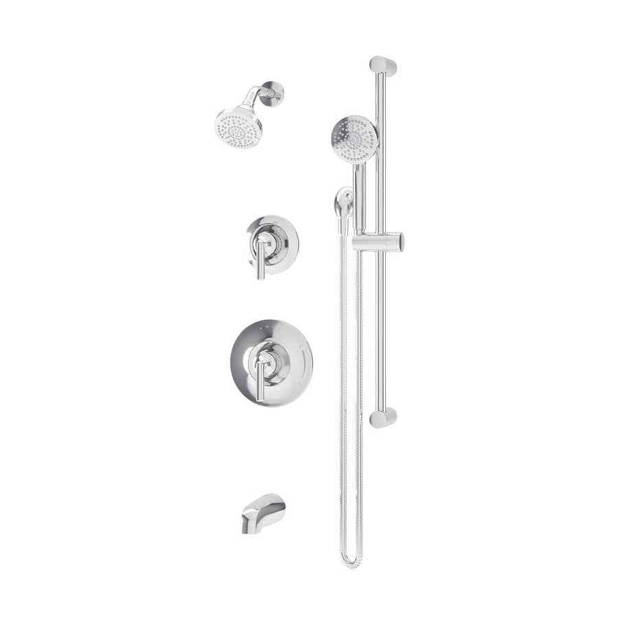Symmons 599615TRM Birch Tub and Shower Trim Package with 1.5 GPM
