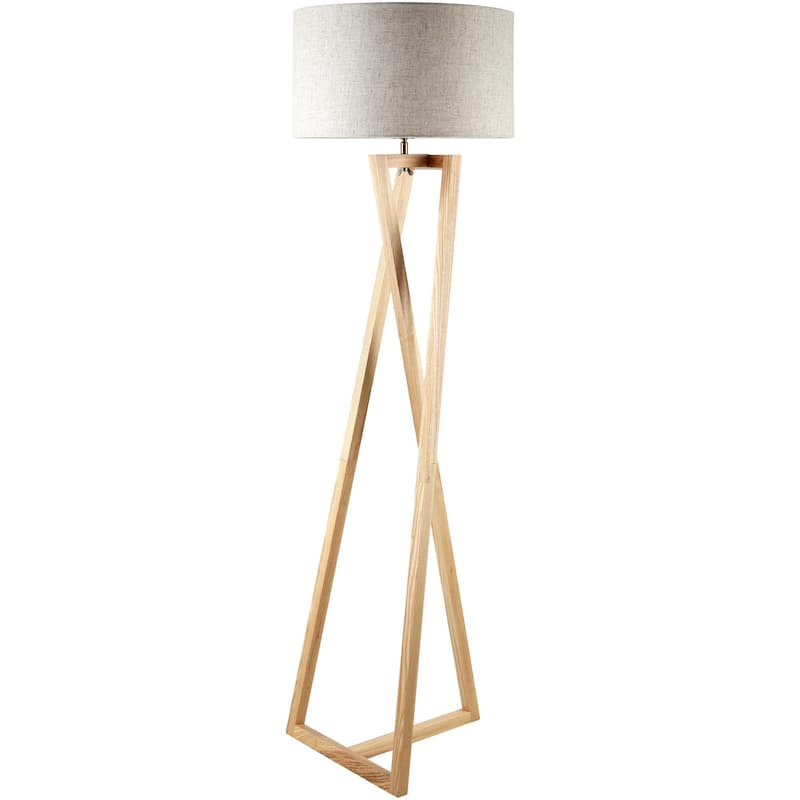 Livabliss Verdantia Cottage Accent Floor Lamp - 63"H x 18"W x 18"D
