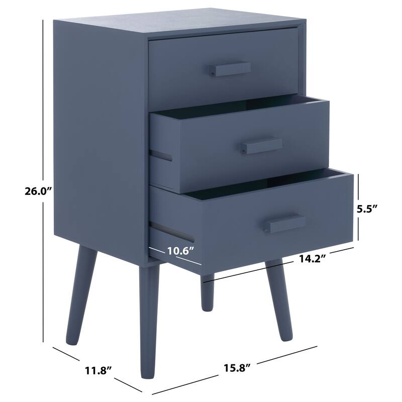 SAFAVIEH Tinie 3-Drawer Chest