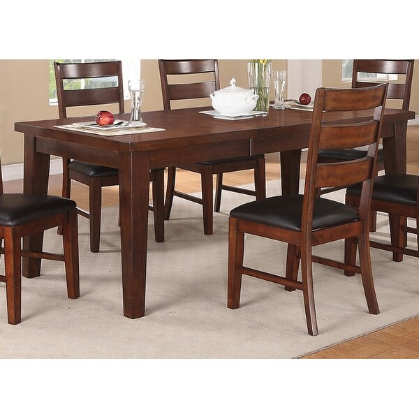 Dining Table Rectangle Dining Table w Leaf 1pc Table Only Rubber