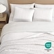 preview thumbnail 39 of 38, Crinkle Texture Microfiber 3-Piece Quilt Set, Enzyme Washed, Oversized