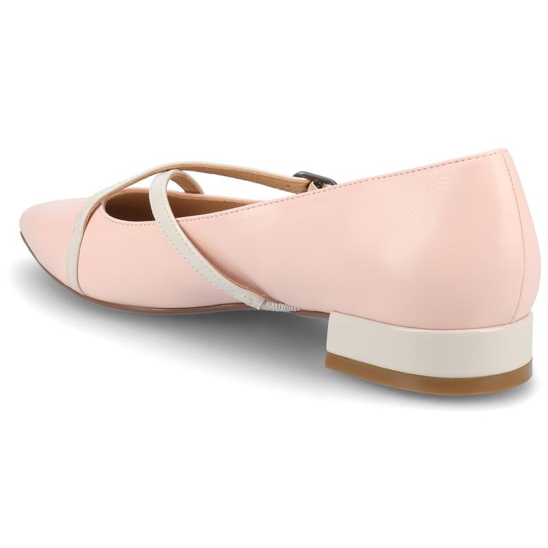 Journee Women's Camby Medium and Wide Width Dress Flats