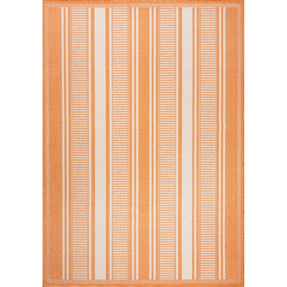 JONATHAN Y Negril Modern Double Stripe Indoor/Outdoor Area Rug