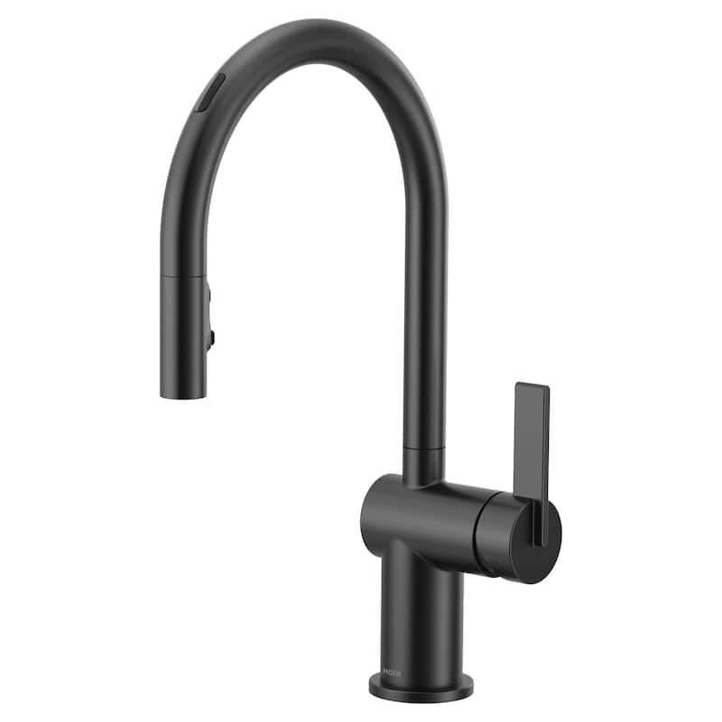Moen 7622EV Cia 1.5 GPM Single Hole Pull Down Kitchen Faucet with