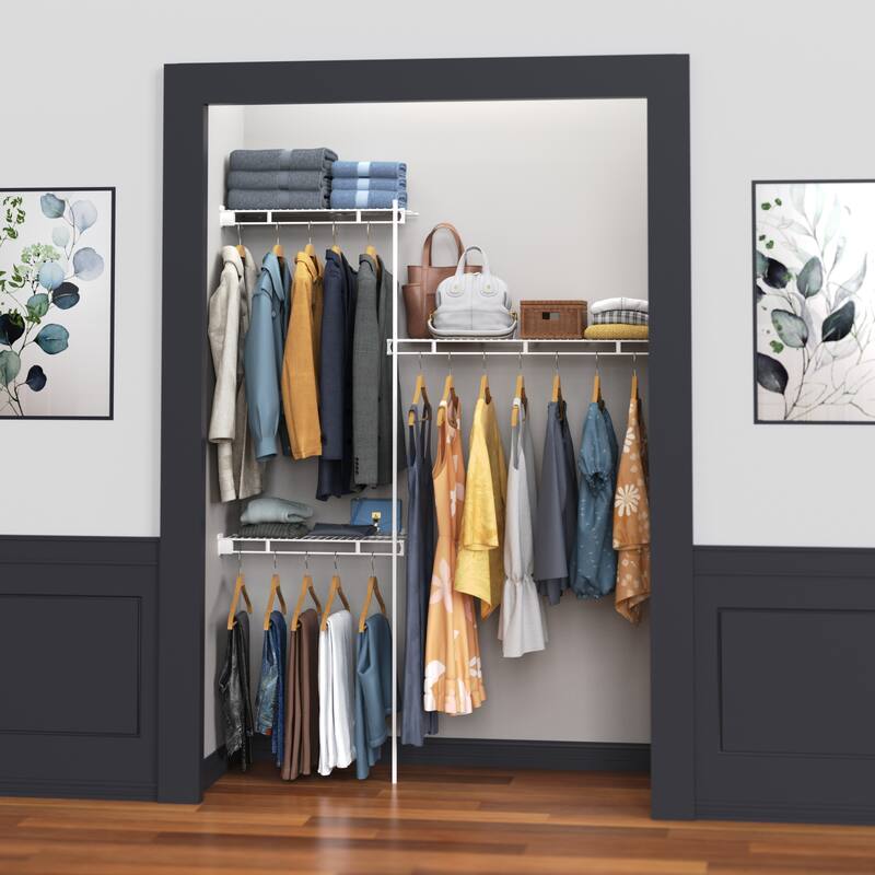 ClosetMaid 60" Wire Closet Organizer Kit