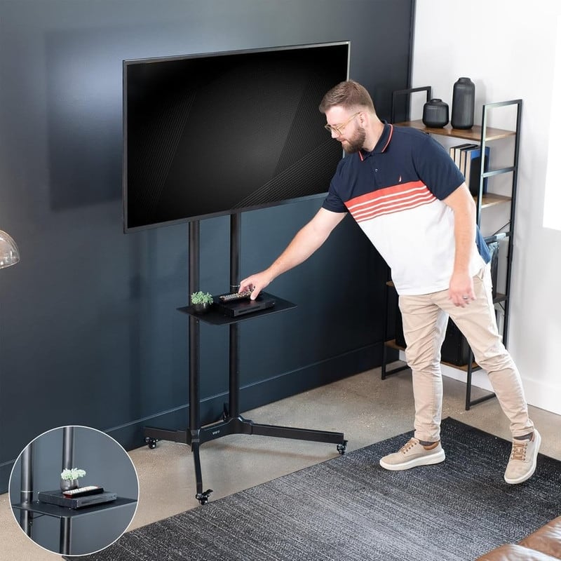 Mobile TV Cart
