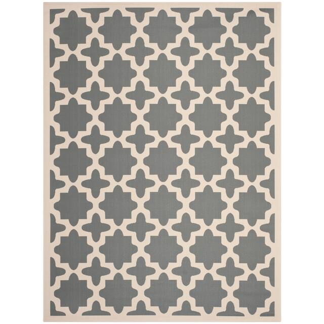 SAFAVIEH Courtyard Dorthey Indoor/ Outdoor Patio Backyard Rug