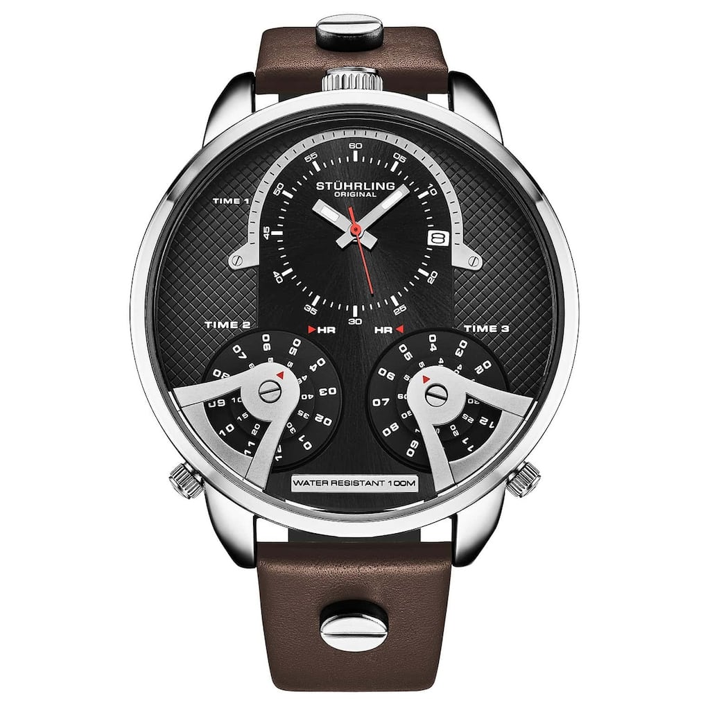 TerraTime Triple-Time Quartz 50mm
