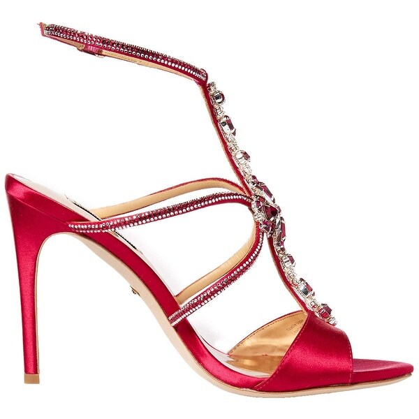 badgley mischka faye ankle strap sandal