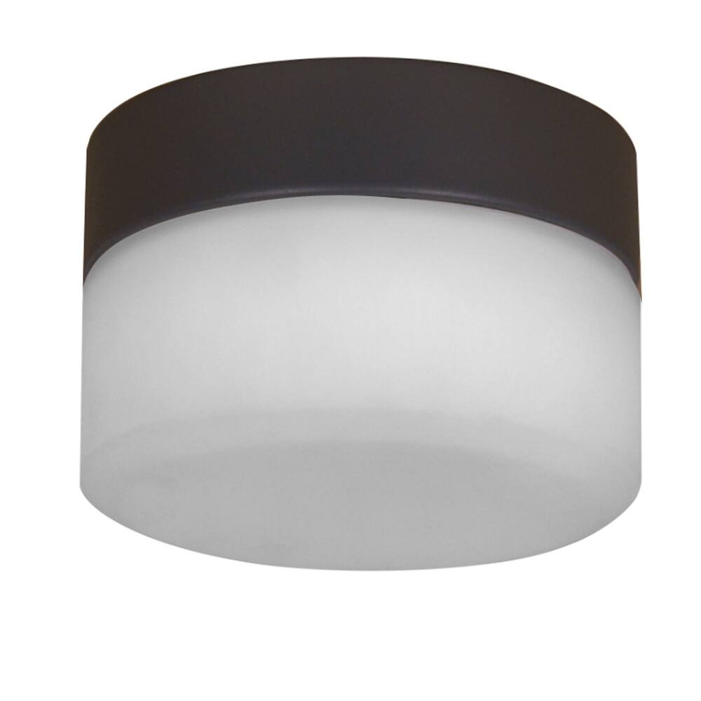 Lucci Air Climate Oil Rubbed Bronze Glass Ceiling Fan Light Kit