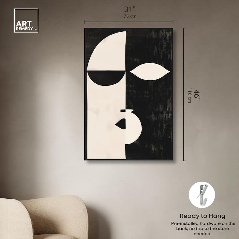Divided Self I Canvas by Art Remedy