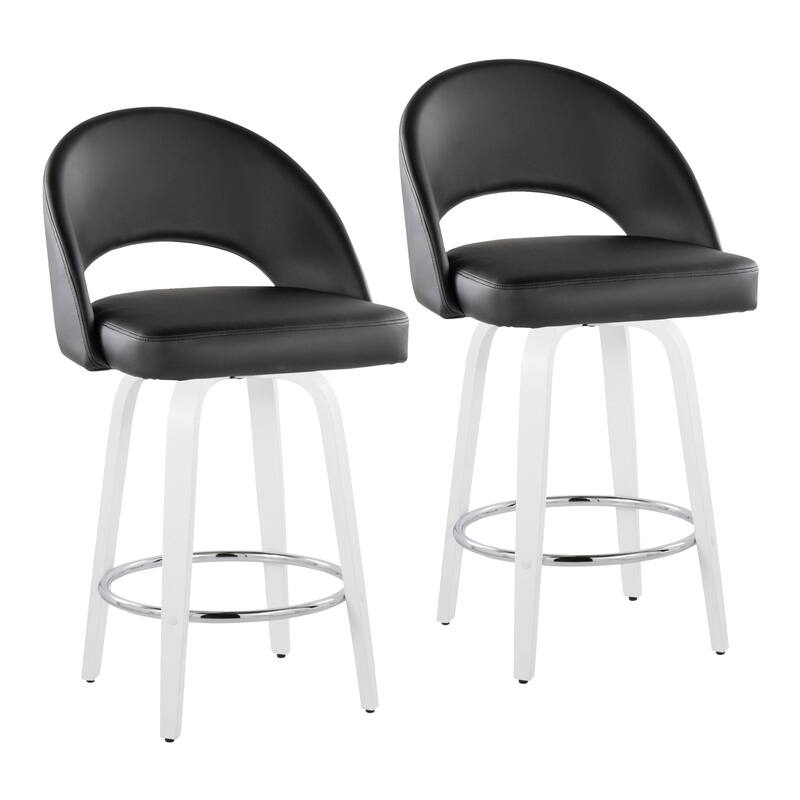 Renee 26" Fixed-Height Counter Stool - Set of 2