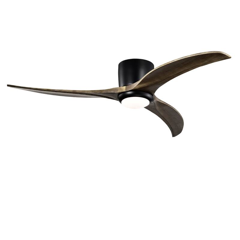 52" Blades Ceiling Fan with Light and Remote Control