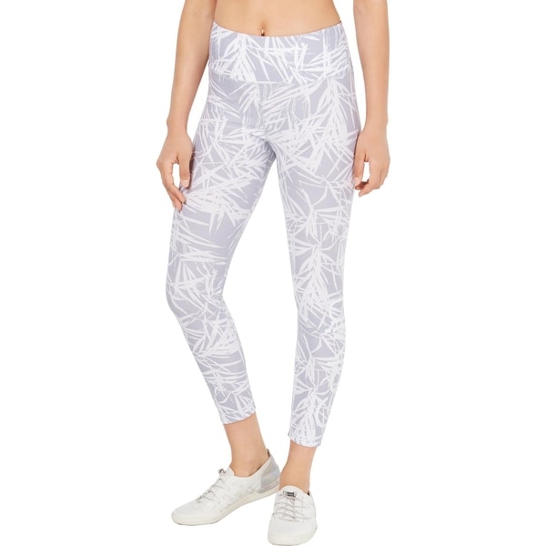 Calvin Klein Performance Womens Athletic Leggings Fitness Running - Black/White - S. Opens flyout.