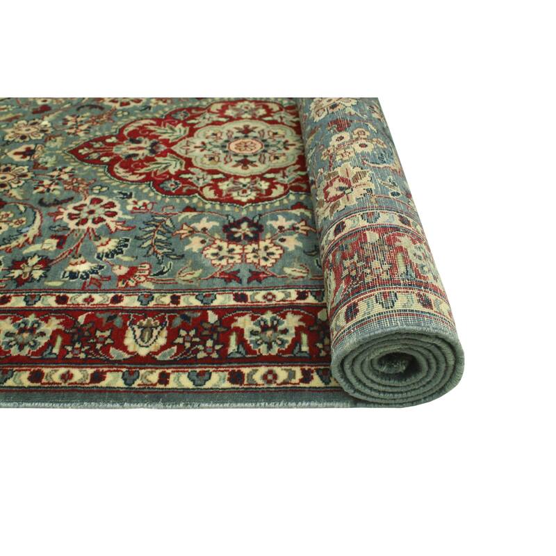 Pak-Persian Elvis Drk. Grey/Red Runner - 2'6" x 7'10"
