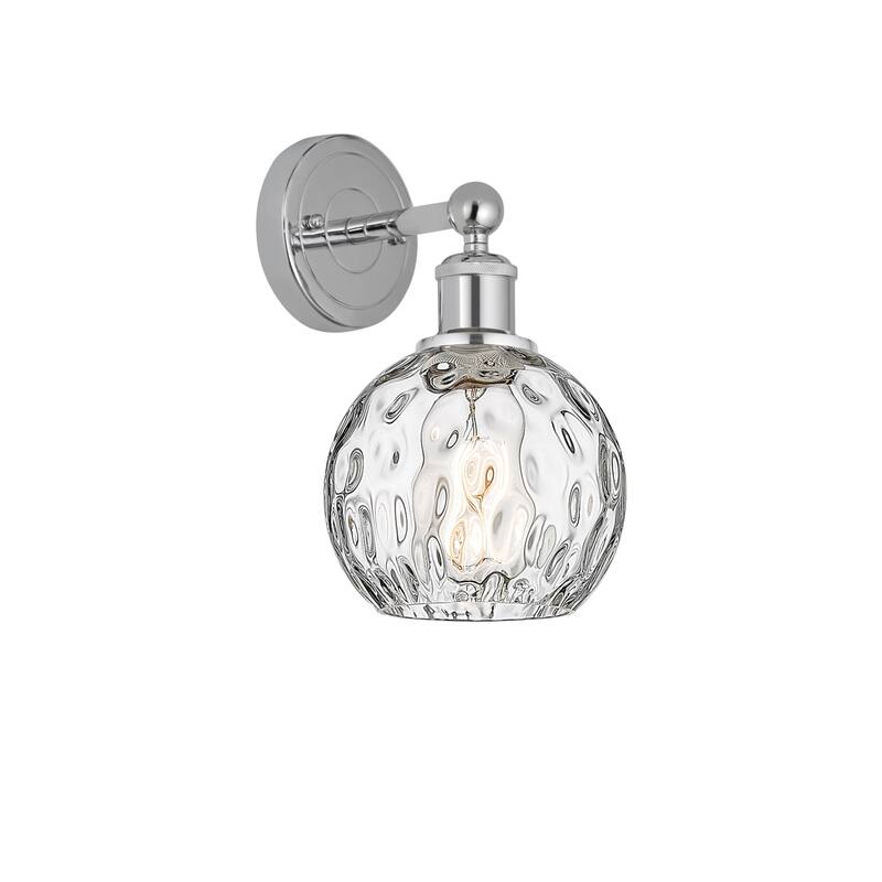 Innovations Lighting 616-1W-11-6 Athens Sconce Athens 11" Tall Wall - Polished Chrome / Clear Water Glass