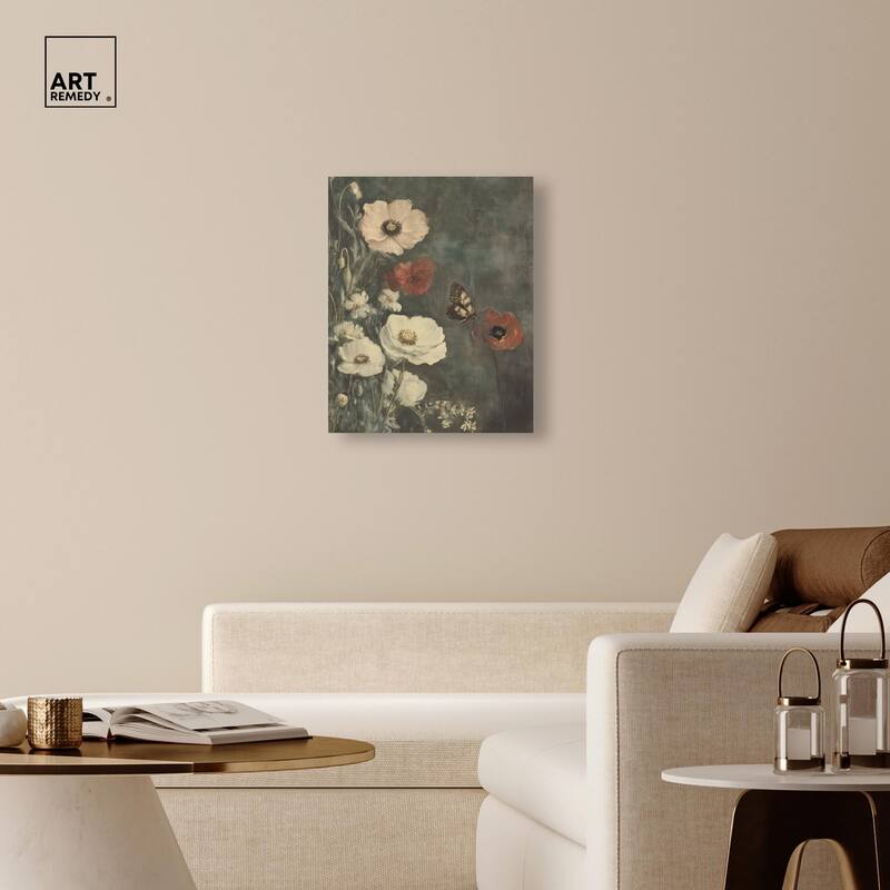 Vintage Botanicals I Canvas by Art Remedy, Gallery Wrapped