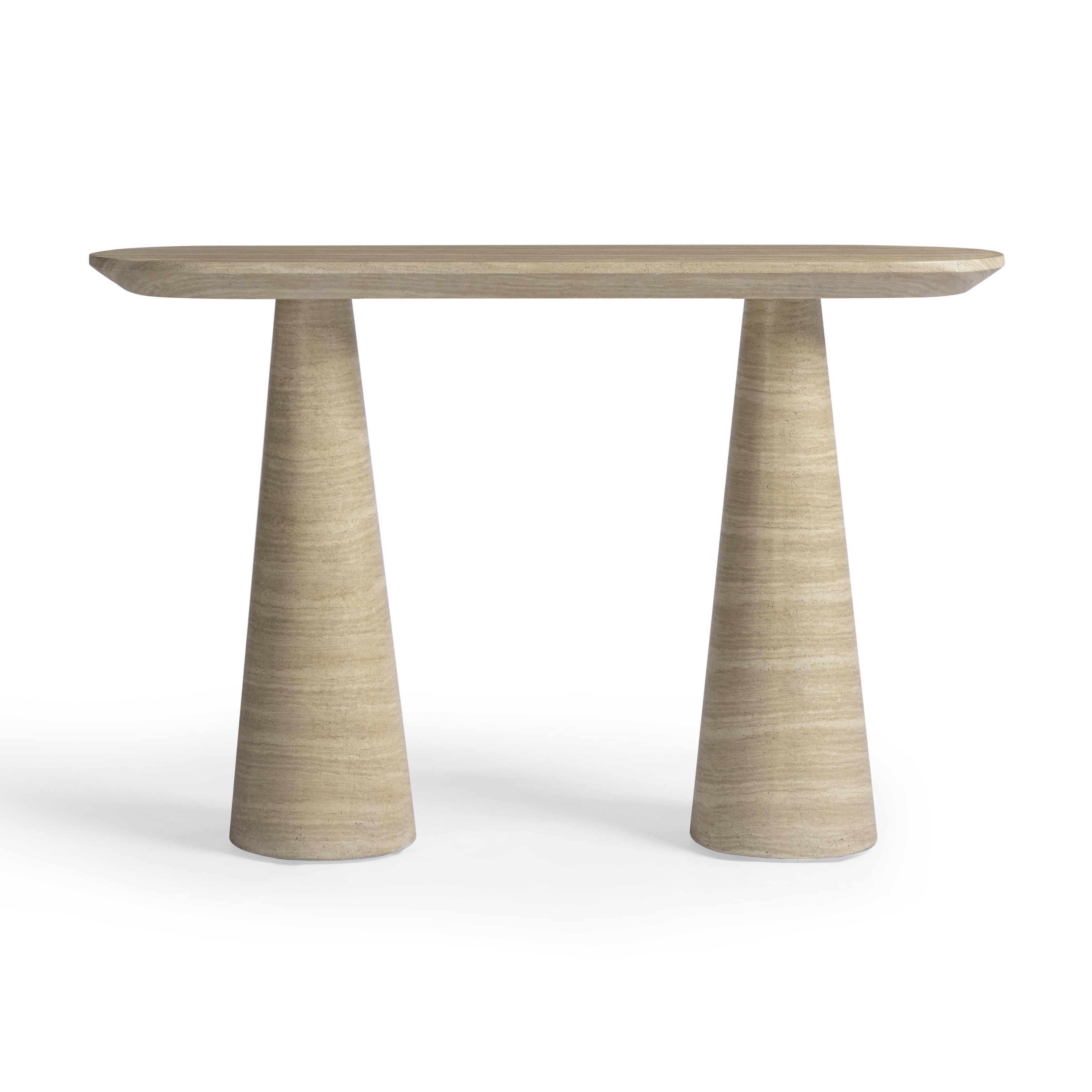 Sandra Indoor/Outdoor Console Table - 47.3"W x 14.2"D x 31.1"H