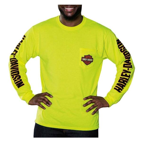Shop Harley Davidson Men S Cruiser Long Sleeve Chest Pocket Shirt