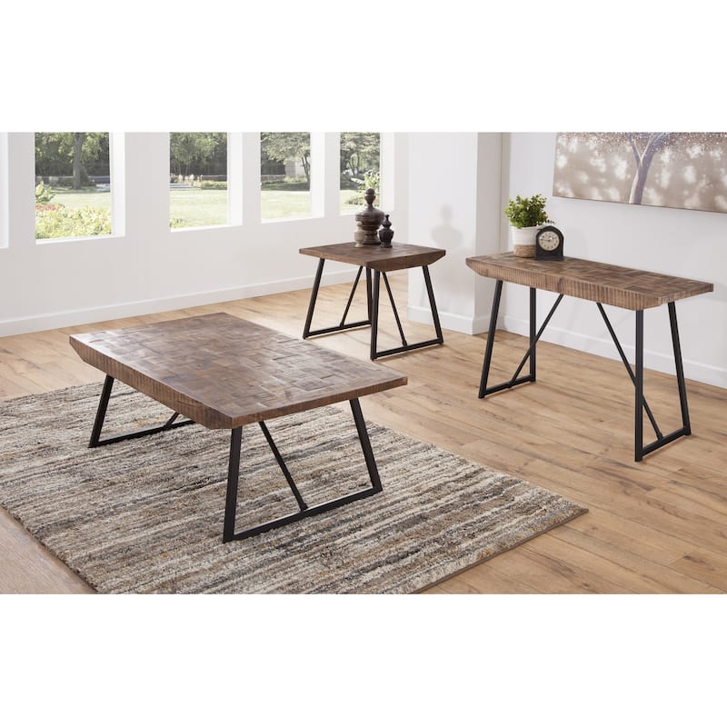 Steve Silver Wataga Solid Wood Side Table