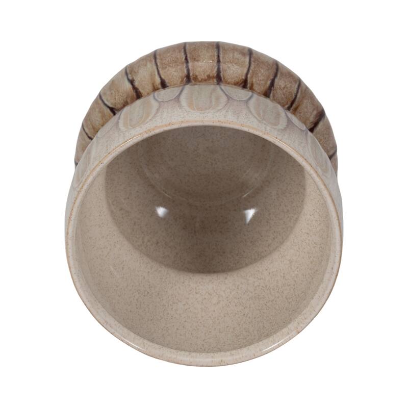 Sagebrook Home Mandara Small Vase - Multi-color, Ceramic, Brown, Novelty, Elegant Design for Modern Living