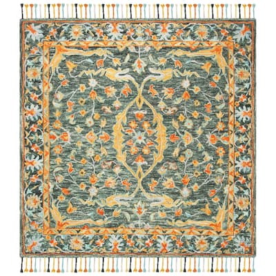 SAFAVIEH Handmade Aspen Magdalena Boho Tribal Wool Rug