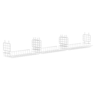 ClosetMaid Hideaway Behind-the-Hangers Hanging Wire Closet Shelf (3-Pack)