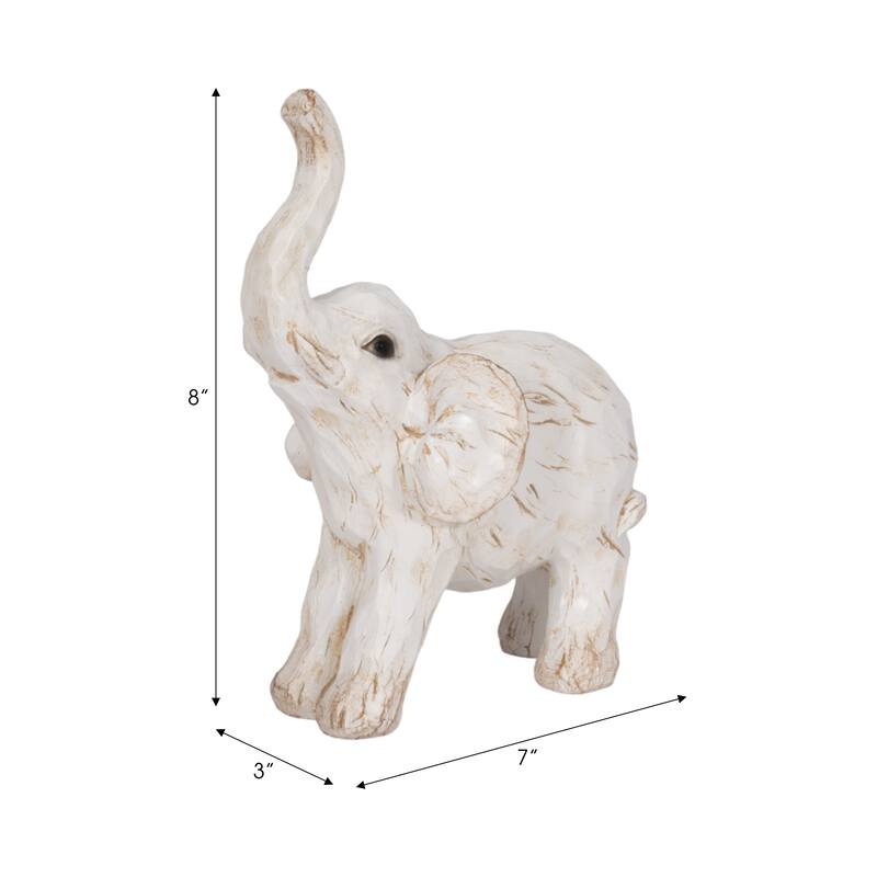 Sagebrook Home Contemporary Elephant Sculpture
