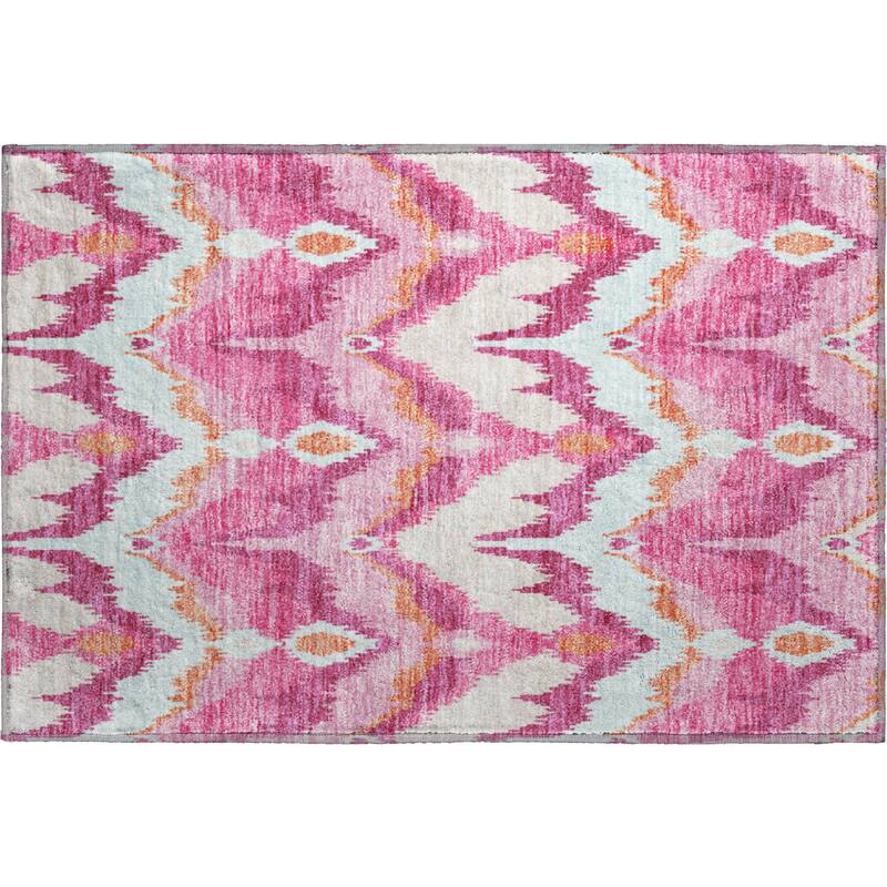 Premium Washable Super Soft Modern Ikat Mayfield Rug